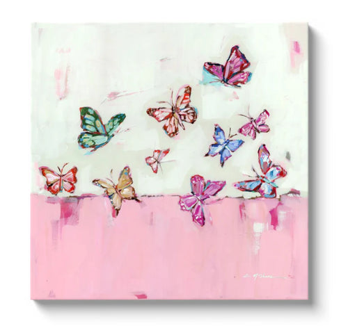 24x24 Butterfly Canvas