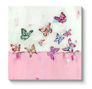 24x24 Butterfly Canvas
