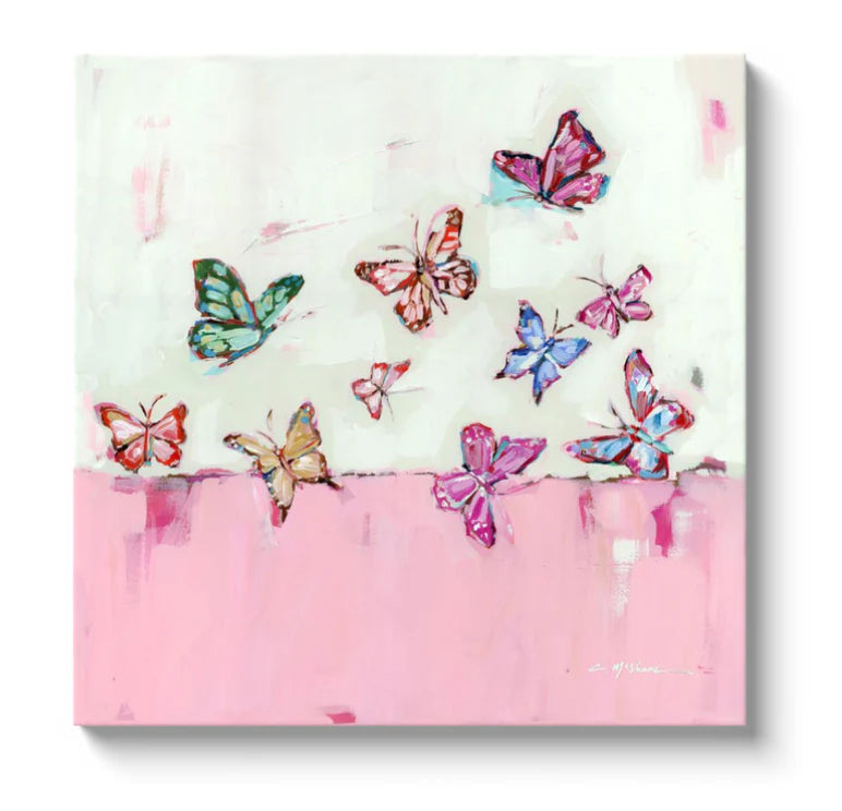 24x24 Butterfly Canvas