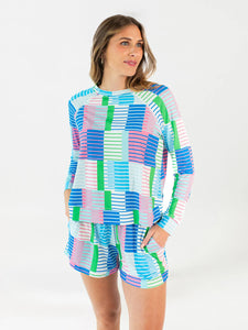 Annie Yacht Pajama Short Set
