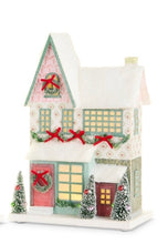 Load image into Gallery viewer, Snowflake Lane Lighted Paper Houses
