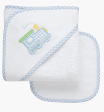 Load image into Gallery viewer, Hooded Towel and Washcloth Set