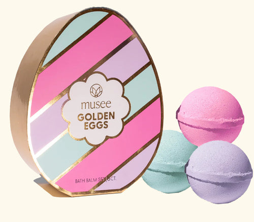 Musee Golden Egg Bath Bombs