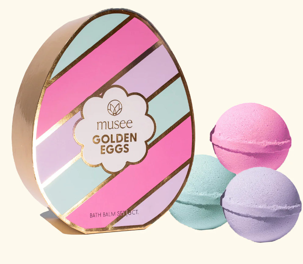 Musee Golden Egg Bath Bombs