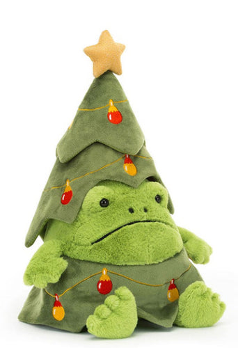 Christmas Tree Ricky Rain Frog Jellycat
