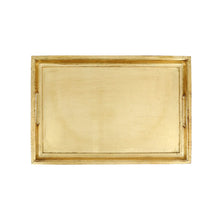 Load image into Gallery viewer, Florentine Wooden Gold Tray
