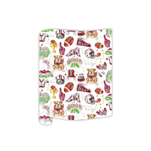 Bulldog Table Runner by Rosanne Back