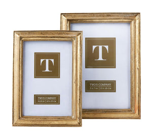 Gold Leaf Straight Frame