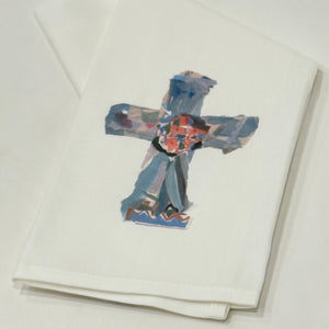 Blue Cross Kitchen Towel