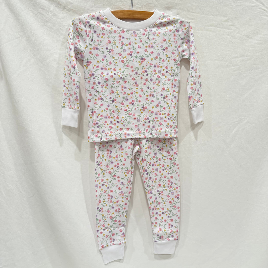 Spring Floral Pajama Set