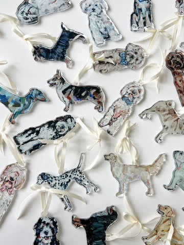 Chelsea McShane Dog Ornaments