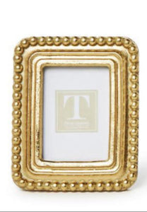 Gold Beaded Texture Frame