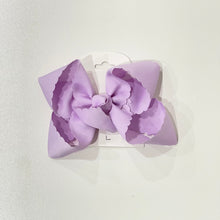 Load image into Gallery viewer, Scalloped Hair Bow