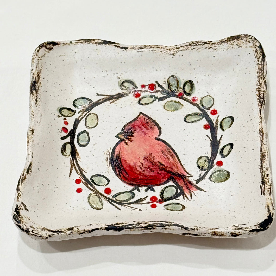 Cardinal Keepsake Dish
