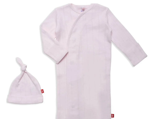 Love Lines Pink Gown/Hat Set