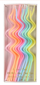 Pastel Swirly Candles