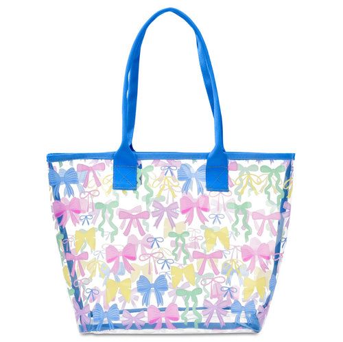 Pretty Bows Clear Tote Bag