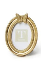 Load image into Gallery viewer, Golden Butterfly Gold Leaf Photo Frame