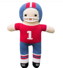 Load image into Gallery viewer, Football Player Rattle 7”