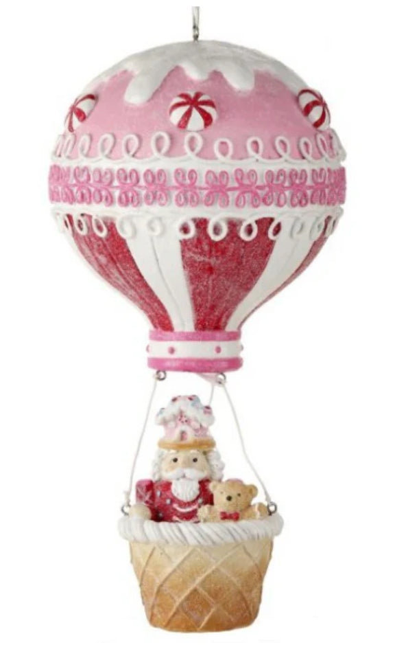 Sweets Hot Air Balloon Ornament 13.5’’