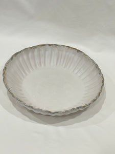 Crimped Serving Bowl