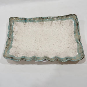 Fluttered Rectangle Tray
