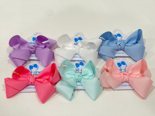 Medium Grosgrain Basic Bow