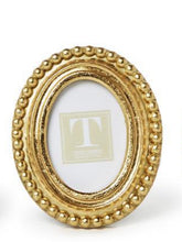 Load image into Gallery viewer, Gold Beaded Texture Frame