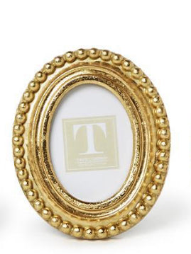Gold Beaded Texture Frame