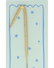 Load image into Gallery viewer, Gold Sparkler Candle
