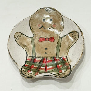 Gingerbread in Plaid- Red Plaid