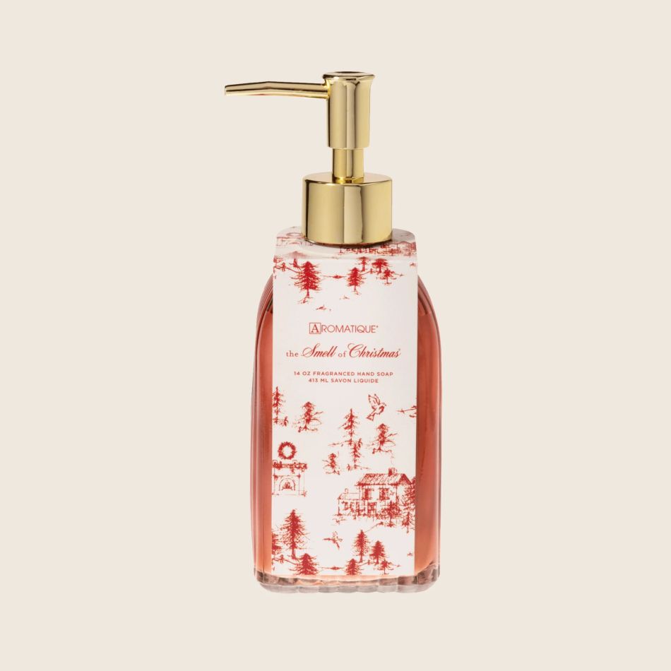 The Smell of Christmas Glass Hand Soap