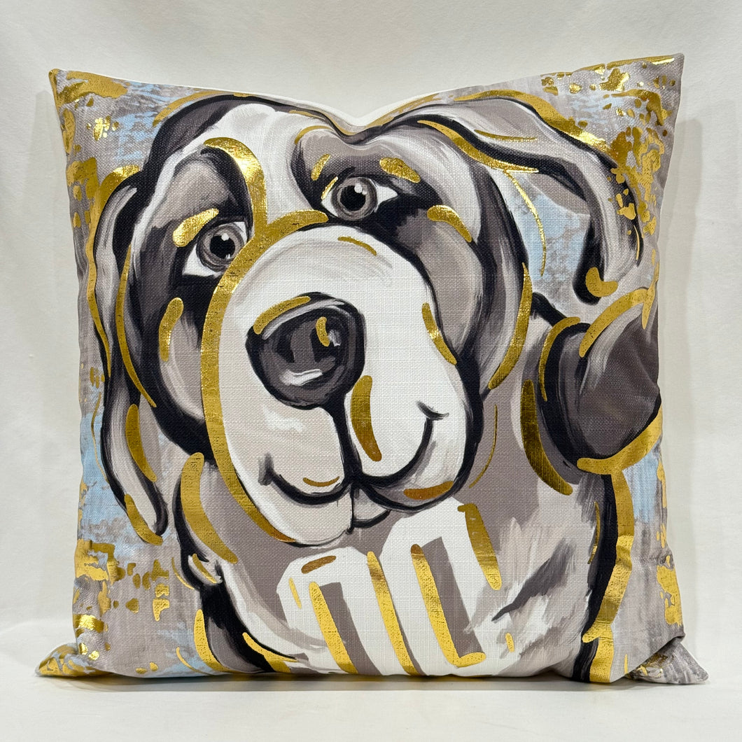 UT Smokey with Gold Foil Accents Pillow