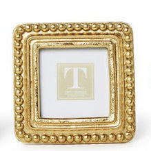 Load image into Gallery viewer, Gold Beaded Texture Frame
