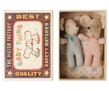Load image into Gallery viewer, Baby Mice in Matchbox Twins