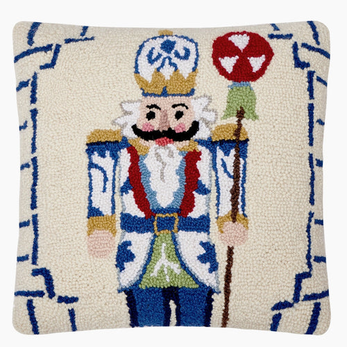 Chinoiserie Nutcracker Pillow