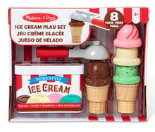Load image into Gallery viewer, Scoop and Stack Ice Cream Cone Play Set