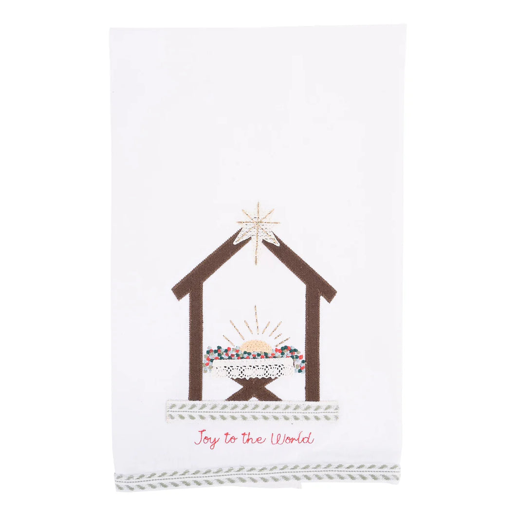 Nativity Tea Towel