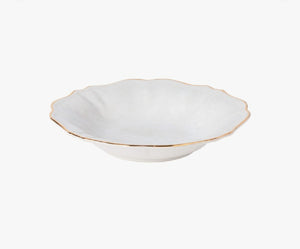 Impressions White w/ Gold Trim