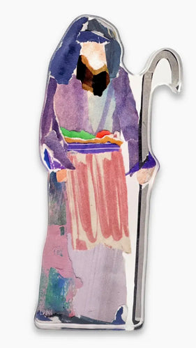 Acrylic Nativity Shepherd 2 Bitty 0.50’’