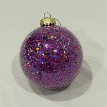 Load image into Gallery viewer, 4in. Chunky Glitter Ball Ornaments