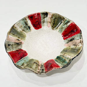 Candy Stripe Mini Freeform Bowl