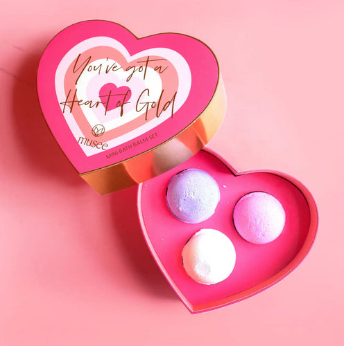 Musee Heart of Gold Mini Three Balm Set