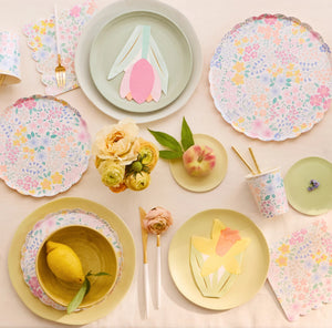 Floral paper products
