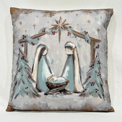 Christmas Manger 20”x20”