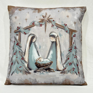 Christmas Manger 20”x20”
