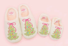 Load image into Gallery viewer, Pink Bow Tree Slippers Toddler and Kids