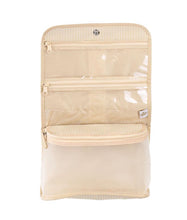 Load image into Gallery viewer, Pinstripe Travel Cosmetic Case