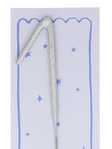 Silver Sparkler Candle
