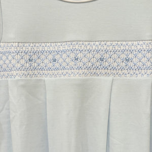 Blue sack w/smocking